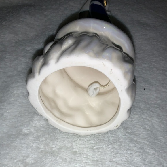 CERAMIC CHRISTMAS BELL - SET OF 4 - Picture 5 of 9